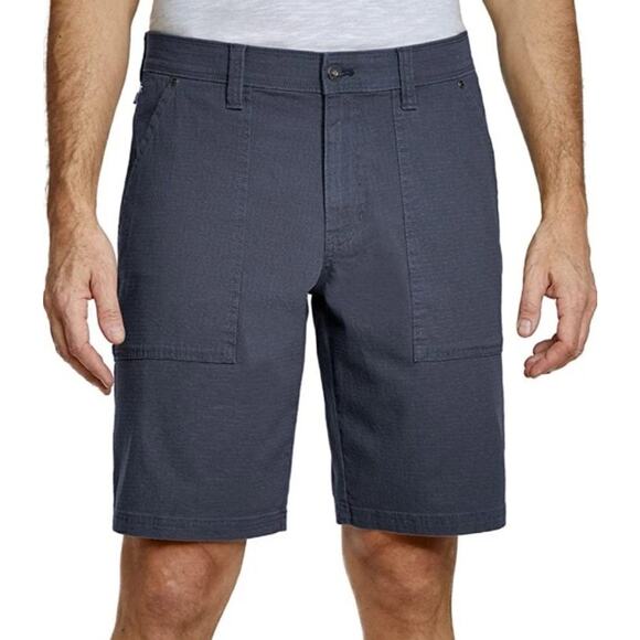WP Weatherproof Men's 36W Trail Utility Short Blue Flex Waistband Stretch Fabric - Picture 1 of 5